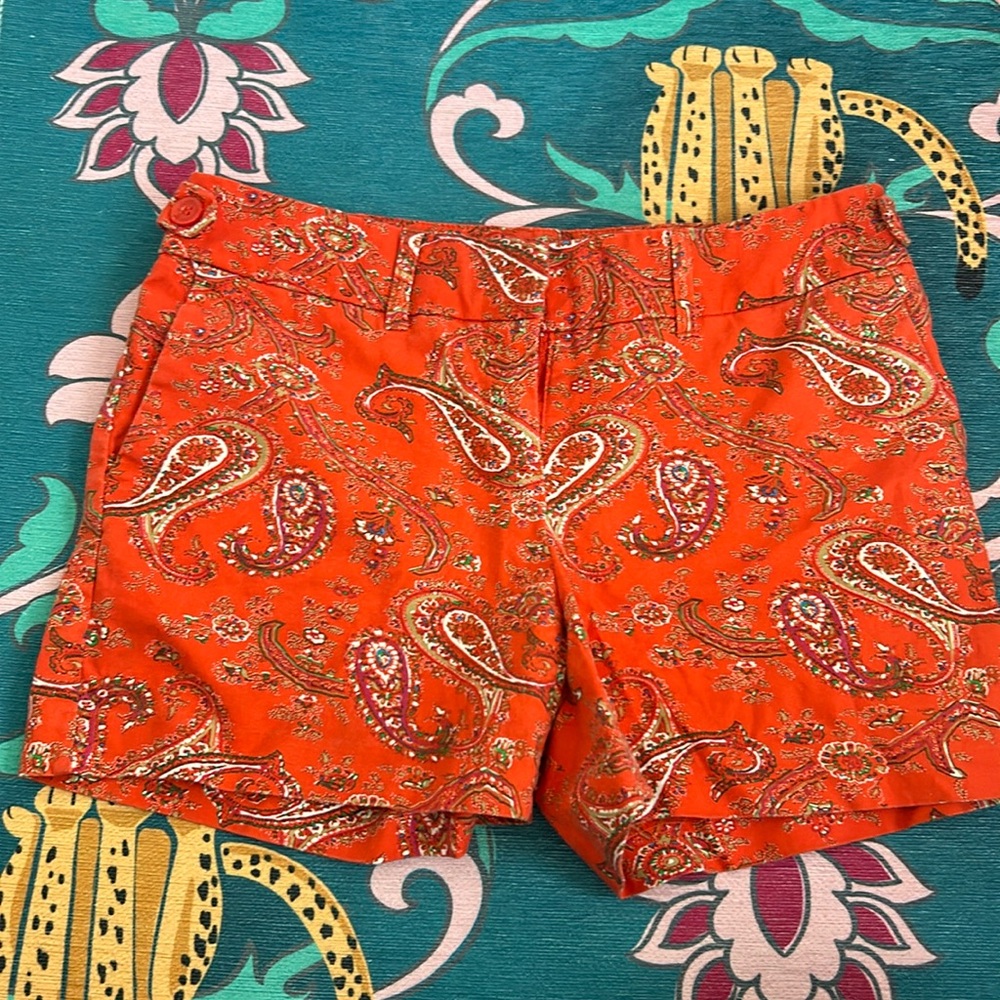 Orange shorts